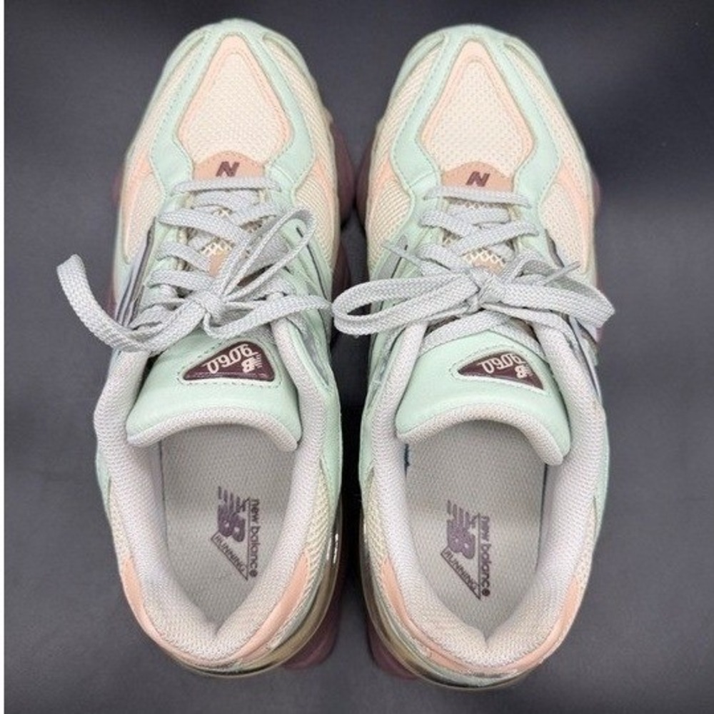 New Balance 9060 Sea Salt Mint Peach U9060GCA Mens 8.5 Womens 10 Sneakers - Picture 7 of 8